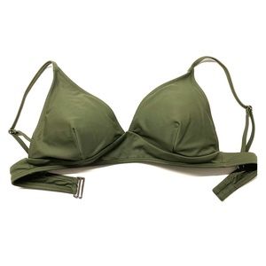Old Navy Olive Green Bikini Top